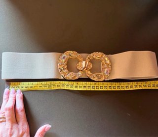Cintura gioiello oro e multicolor