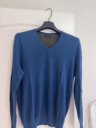Jersey Massimo Dutti Algodón Seda Cachemira Talla