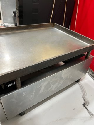 Plancha de gas profesional es de cromo duro