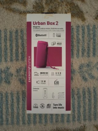 Altavoz Bluetooth Energy Sistem Urban Box 2