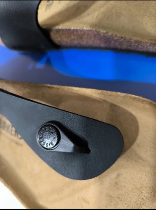 Birkenstock Gizeh Talla 40 Negro Marrón