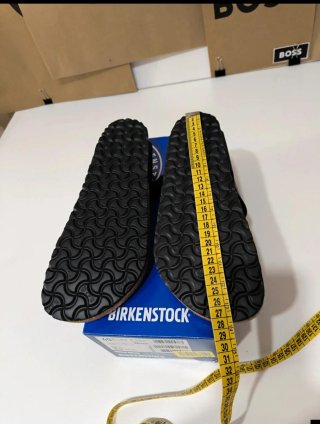 Birkenstock Gizeh Talla 40 Negro Marrón