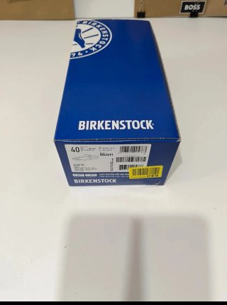Birkenstock Gizeh Talla 40 Negro Marrón