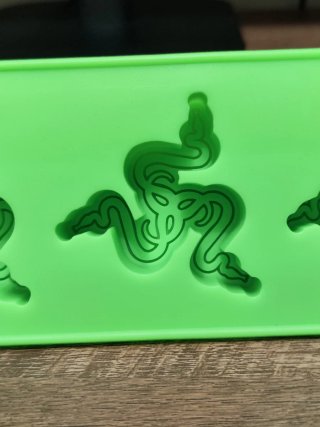 Molde de Hielo Razer Verde