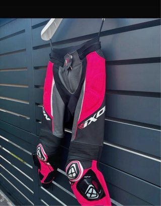 Pantalón de cuero moto IXON Talla S
