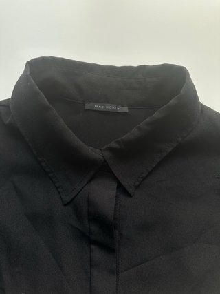 Vestido camisero gasa con lencero