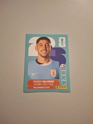 Cromo Mundial Federico Valverde Panini