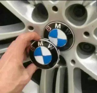 TAPAS BUJE CENTRO RUEDA LLANTA TAPACUBOS BMW 68MM