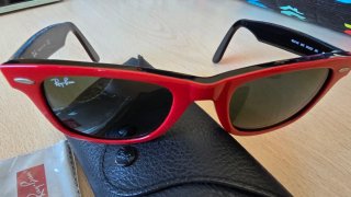 Gafas de sol Ray-Ban RB2140 Rojo/Negro