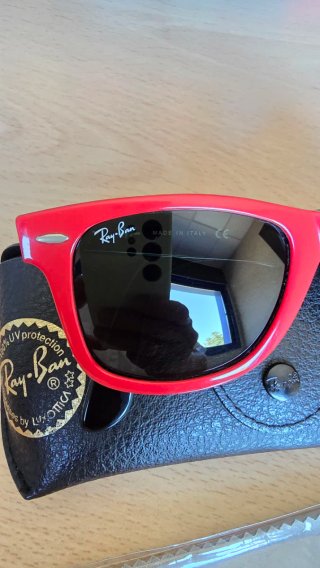 Gafas de sol Ray-Ban RB2140 Rojo/Negro