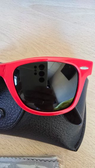 Gafas de sol Ray-Ban RB2140 Rojo/Negro