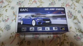 Arrancador Coche EAFC 600A 12v Gasolina - 3L+Power