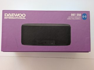 Altavoz Bluetooth Daewoo International Negro
