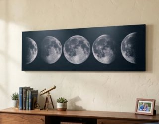 Cuadro fases de la luna