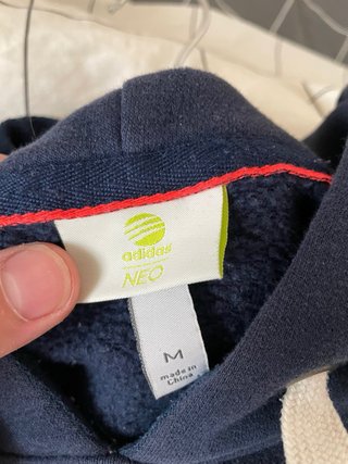 Sudadera Adidas Vintage Azul