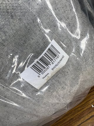 2 Cojines Nuevos Tela Gris