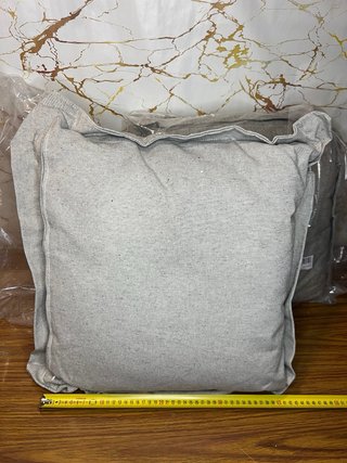 2 Cojines Nuevos Tela Gris