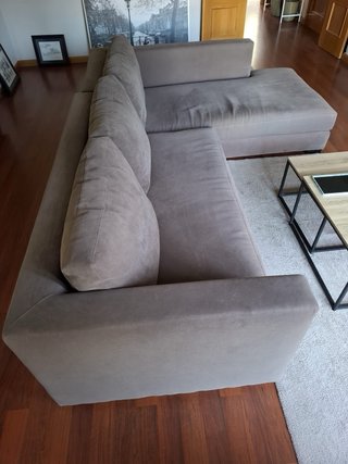 Sofá Chaiselongue Gris
