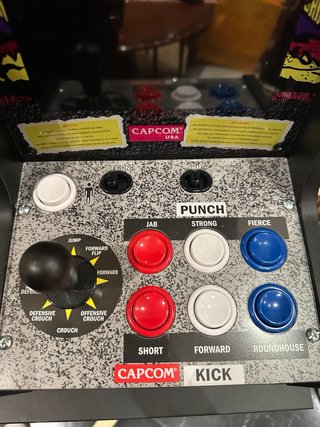 Arcade1Up Street Fighter II Countercade 5 Juegos