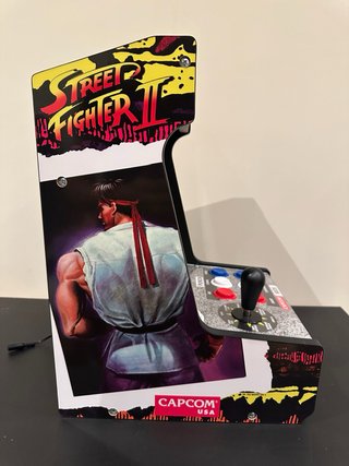Arcade1Up Street Fighter II Countercade 5 Juegos