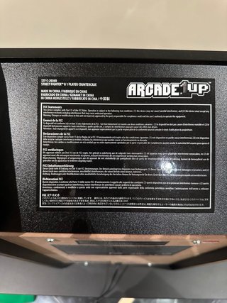 Arcade1Up Street Fighter II Countercade 5 Juegos