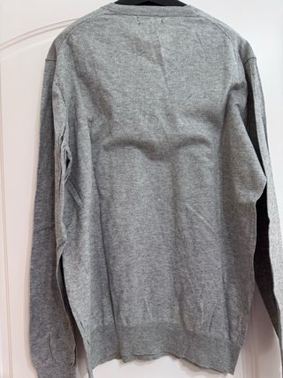 Jersey Massimo Dutti de punto fino en color gris