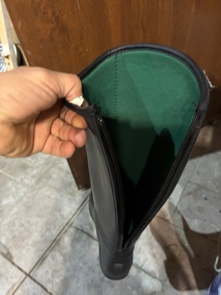 Botas de equitación mujer HKM negras
