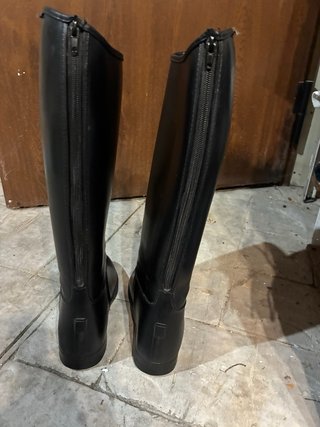 Botas de equitación mujer HKM negras
