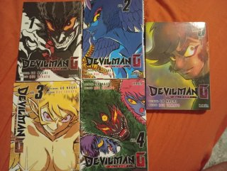 Devilman G, 5 tomos completa