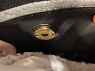 Bolso Love Moschino Negro de mujer