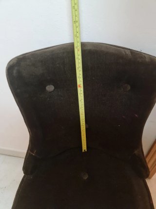 (S.XIX) Silla de tocador Muy bien conservada