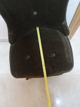 (S.XIX) Silla de tocador Muy bien conservada
