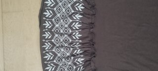 Vestido corto marrón talla M