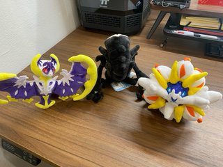 Peluches de Pokémon legendarios