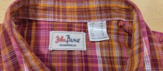 Camisa cuadros John Baner Talla L