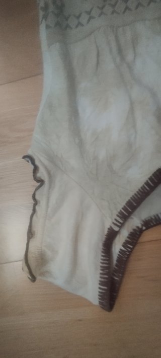 Vestido corto estampado talla M