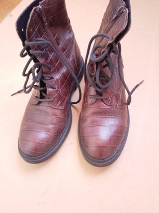 Stivaletti marroni pelle mauro leone 38