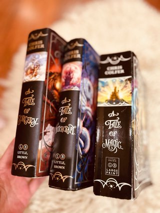 (+9)Lote 3xlibros : A Tale of Magic / Sorcery / Wi