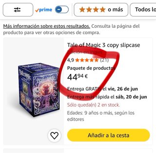 (+9)Lote 3xlibros : A Tale of Magic / Sorcery / Wi