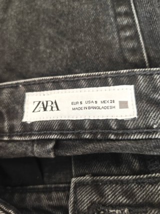 Falda pantalón Zara negra