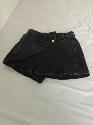 Falda pantalón Zara negra