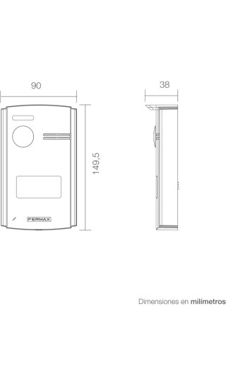 Videoportero Fermax SEE-U 7" Kit