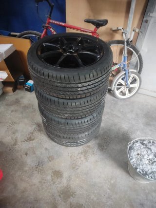 Llantas 17 5x112 Negras