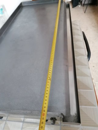 Plancha Gas Industrial 1 Metro
