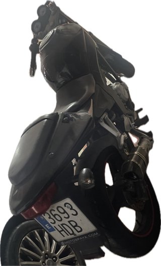 Moto Daelim 125cc Negra