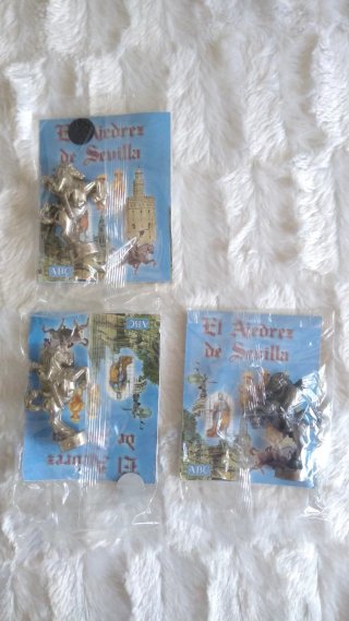 Figuras Ajedrez Sevilla Colección ABC