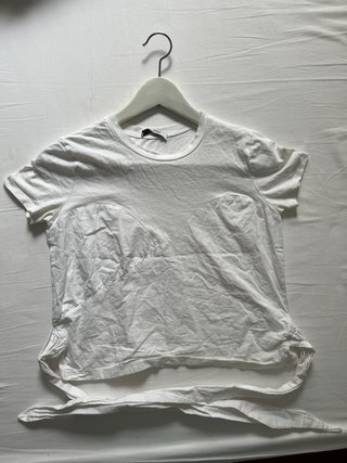 Camiseta Zara Blanca Talla S Lazada