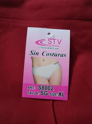 Braguitas STV Talla XL Colores Surtidos!!!