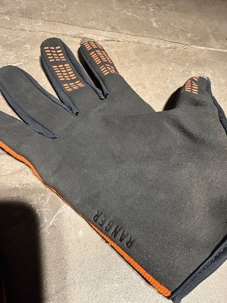 Guanti MTB Fox Taglia L Arancione