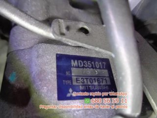 Motor mitsubishi 4g93 carisma (da_) rect Ref:05186